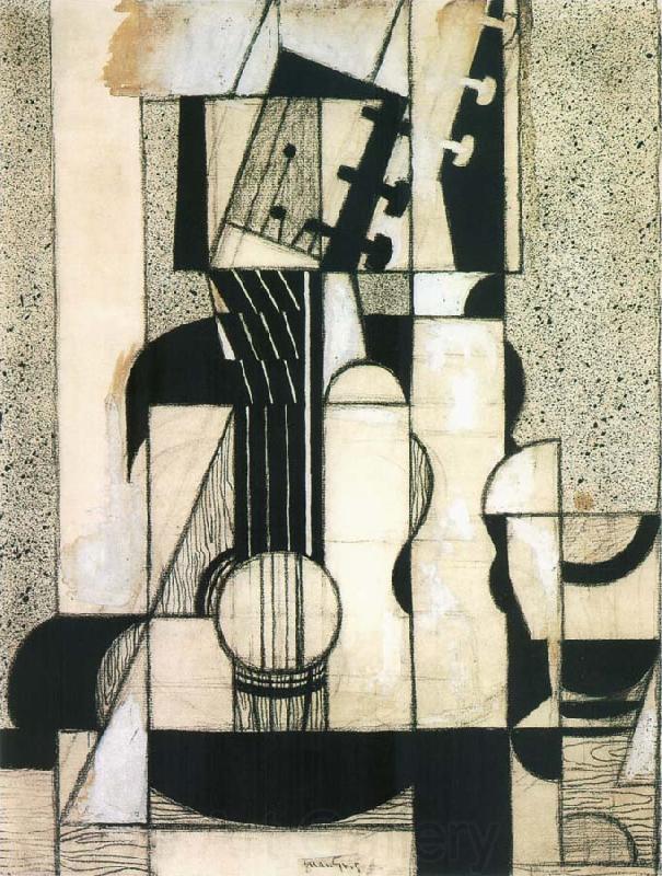 Juan Gris The still lief having guitar